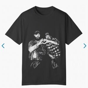 Morgan Wallen and Post Malone shirt